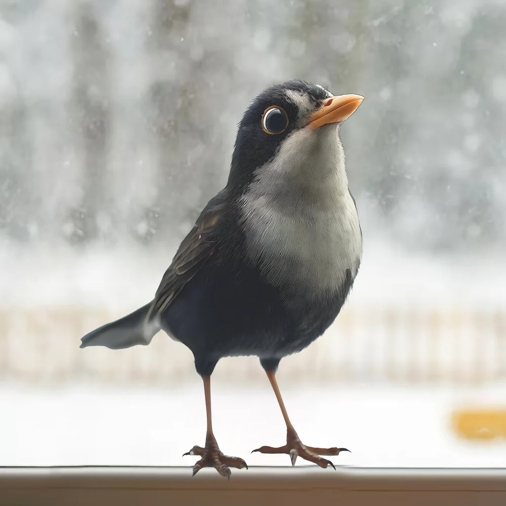 

Настенная наклейка с птицами Creative Cute Bird