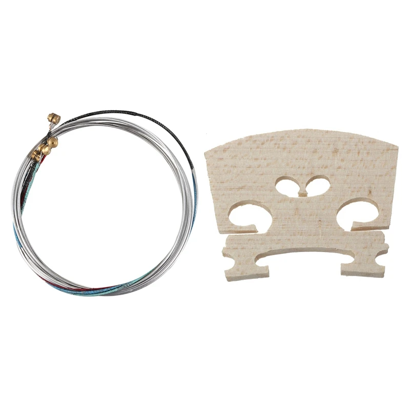 

1 комплект из 3/4 4/4 струн для скрипки со стальным сердечником и шариковой головкой GDAE размером 3/4, сменная акустическая скрипка с деревянным м...