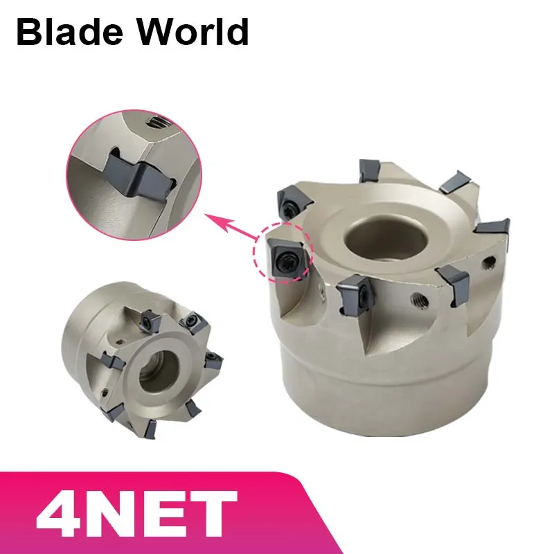 90-градусный 4NTE90 фрезерный диск с быстрой подачей для 4NKT060308, двухсторонний прямоугольный фрезерный станок, режущий инструмент