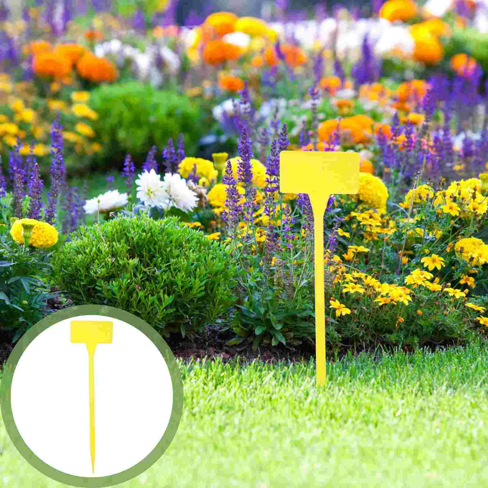 

10pcs Signs Tags Garden Label Pot Markers Garden Sign Tags Nursery Garden Stake Tags Labels for Potted Flowers Planter