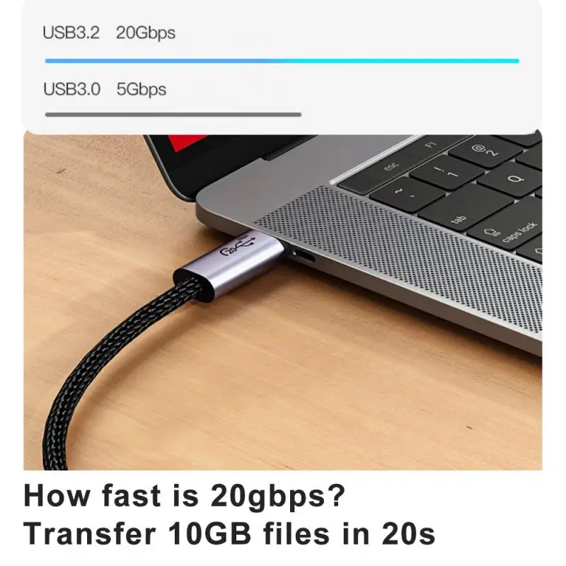 TYPE-C USB C к Type кабель для MacBook Pro Быстрая зарядка 3 0 100 Вт PD Samsung Xiaomi Mi зарядный |