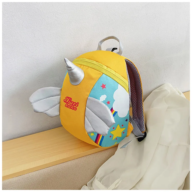 Baby Backpack 1-3Y Girls Boys Cartoon Animal 2022 Children's Home Snacks Toys Storage Bag Kindergarten Oxford Cloth School Bags