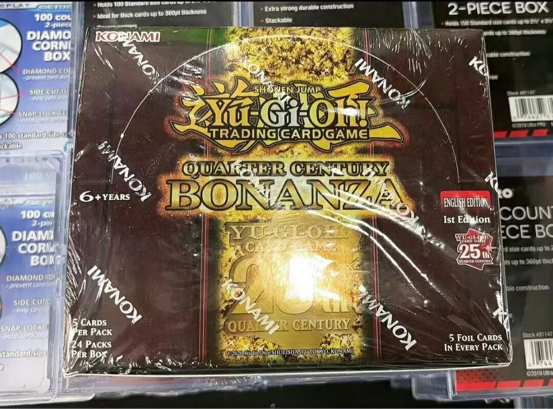 Yugioh KONAMI Duel Monsters TCG 25th Quarter Century Bonanza RA03 Коллекция английского первого издания