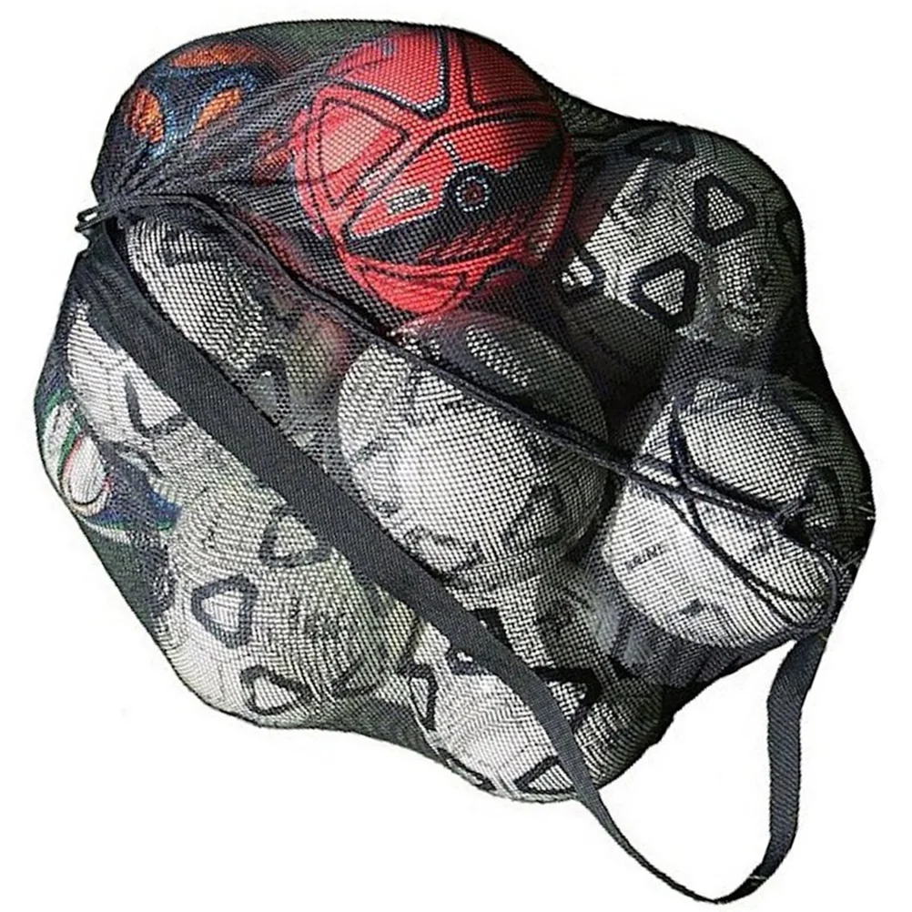 

1PC Football Accessories Sports Mesh Bag Mesh Portable Bag Football Storage Net Bags Soccer Mesh Bag
