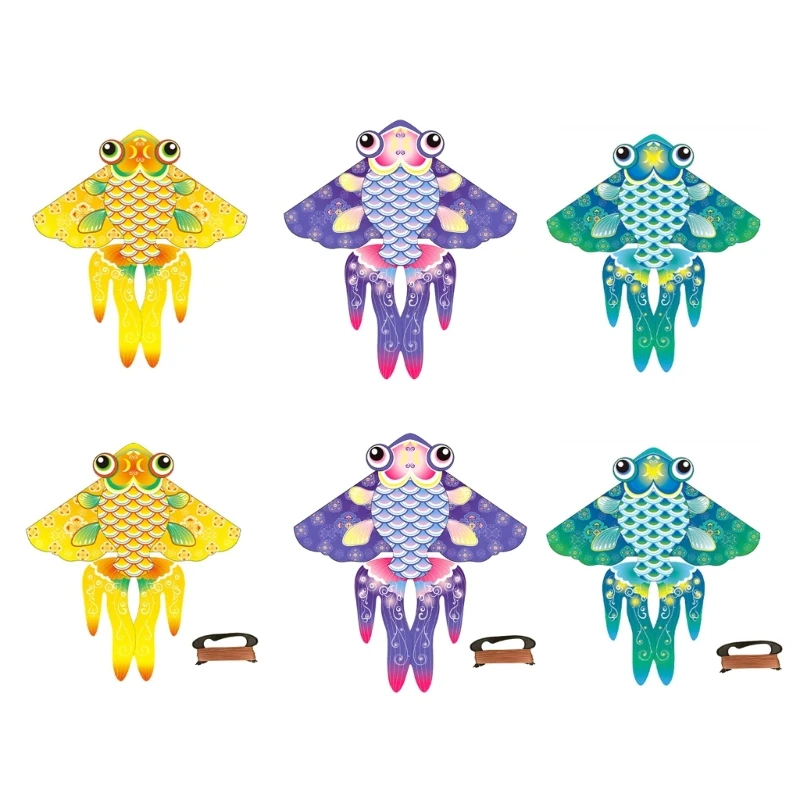 

Chinese Kites Cartoon Kites Flying Toy For Kid Kites Toy Fish Kites Outdoor Toy
