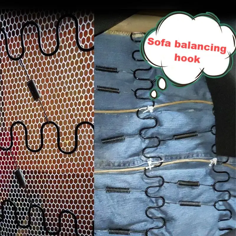 Балансирующий крючок для дивана диван предотвращает скольжение пружины длинная