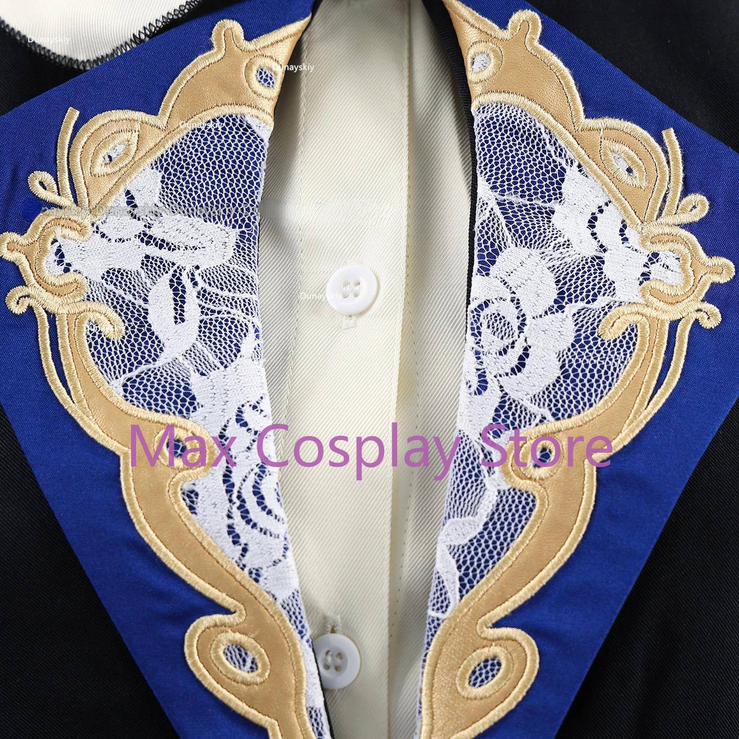 Парик в стиле аниме черный Батлер Kuroshitsuji