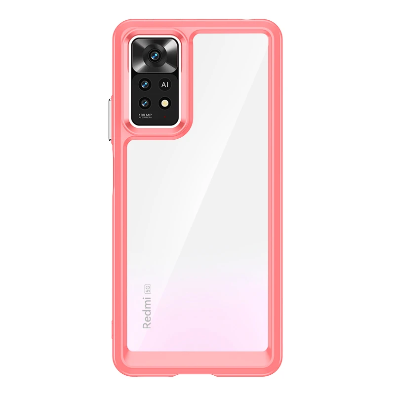 Colorful Transparent Case For Redmi Note 11 Pro 4G Global Case Protective Case Redmi Note 11 Pro 4G Cover For Redmi Note 11 Pro