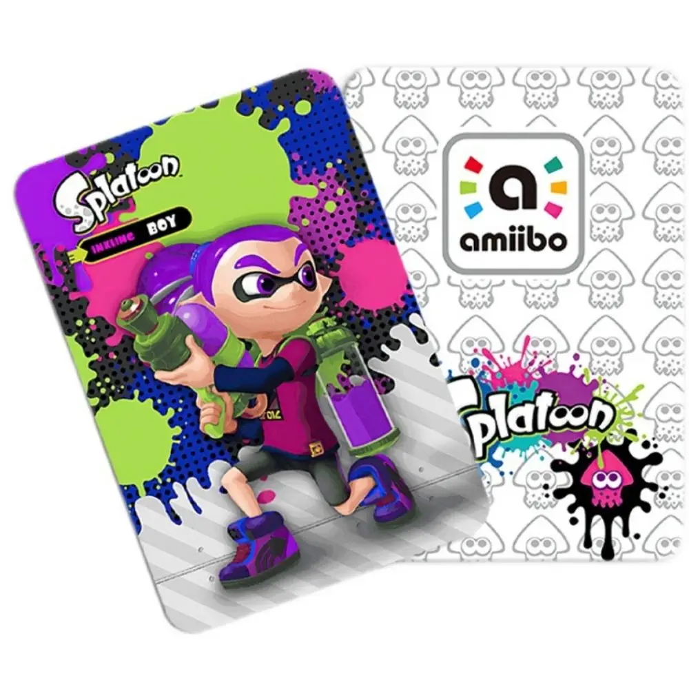 

Универсальная карточка Splatoon 3 2 1, 17 шт., карточка для игры NFC