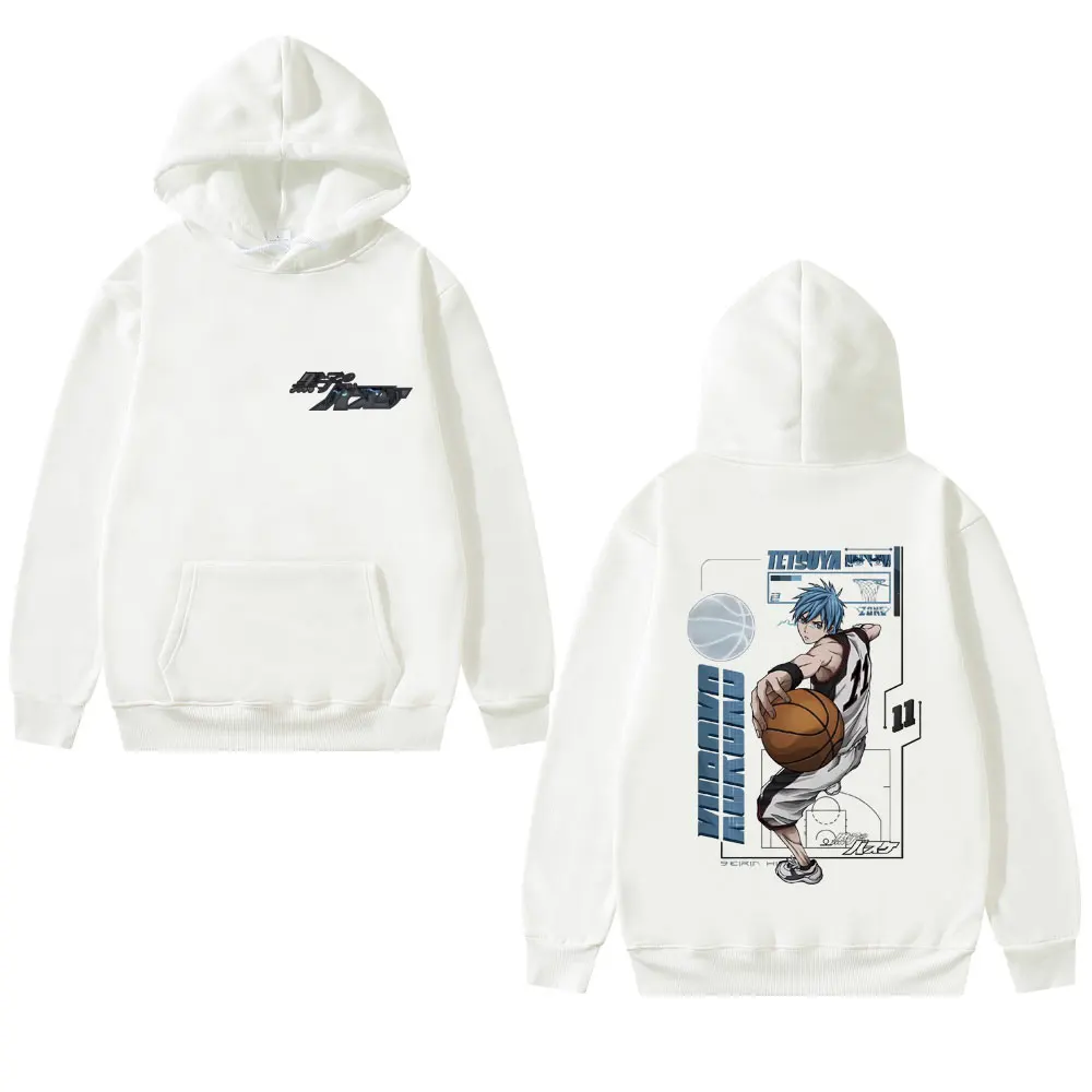 

Anime Kuroko's Basketball Kuroko Tetsuya Hoodie Male Manga Harajuku Sweatshirt Men Oversized Hoodies Unisex Vintage Streetwear