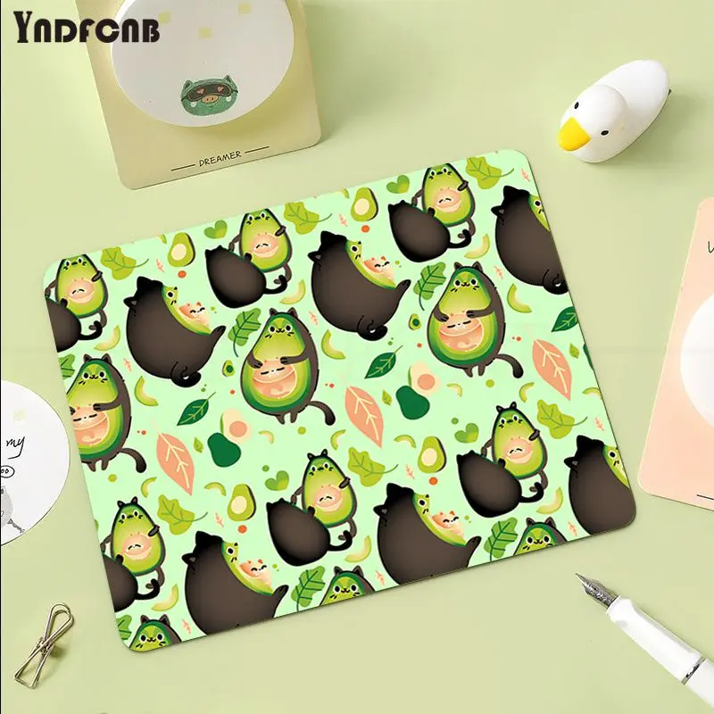 Коврик для мыши с изображением авокадо и фруктов маленький Настольный коврик в