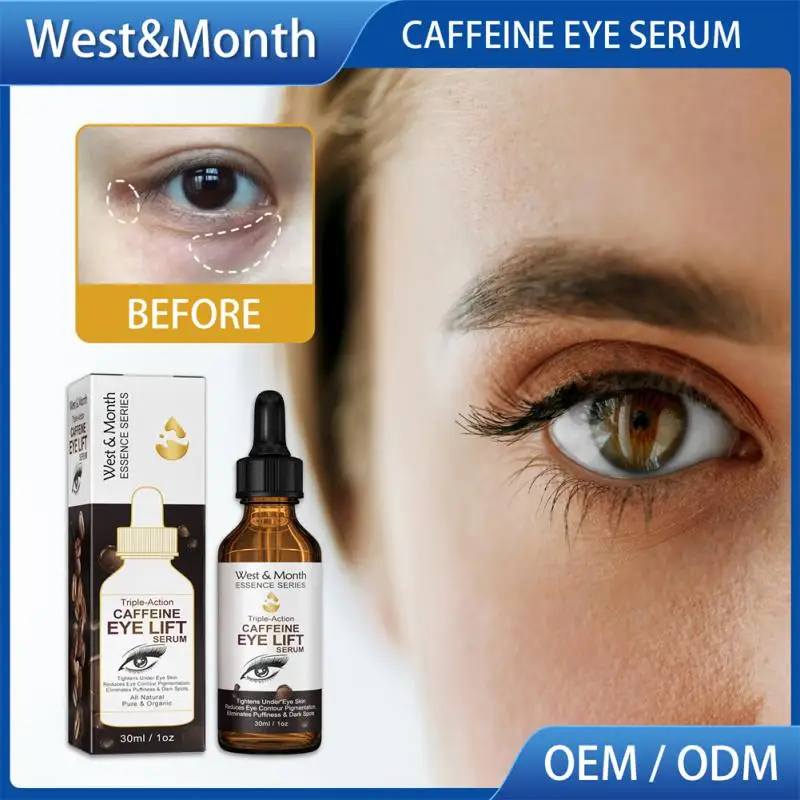 

Caffeine Eye Oil Eye Serum Anti Wrinkle Anti-aging Remove Dark Circle Eye Bags Moisturizing Firming Whitening Eyes Skin Care