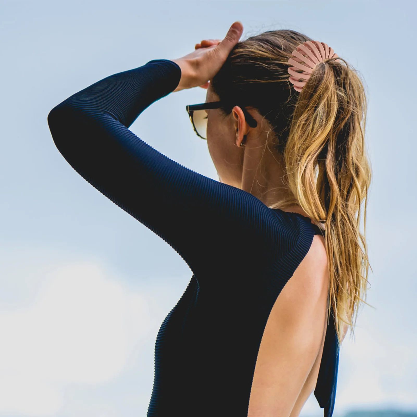 

Birds Nest Hair Clip 7Pcs Lazy Bird's Nest Plate Hairpin Bun Maker Clips Expandable Ponytail Holder Hair Pin Bird Nest Shaped