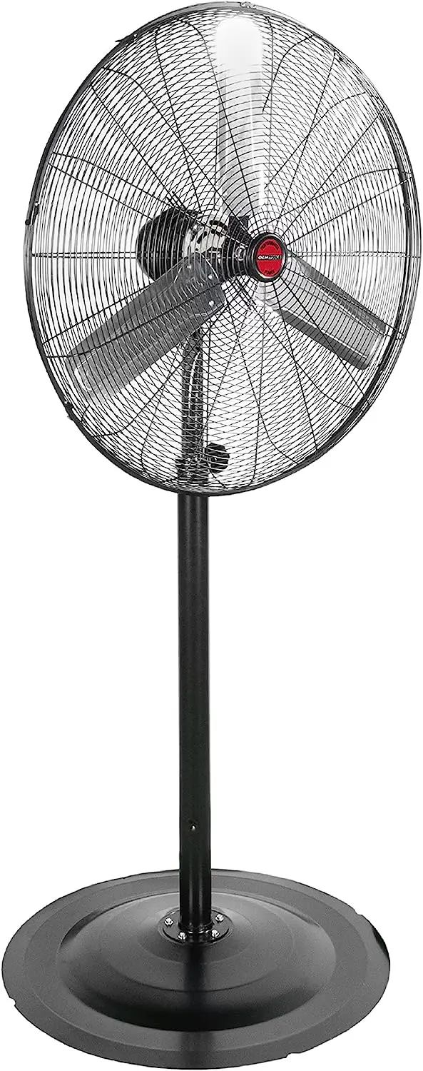 

OEM24885 30" Oscillating Pedestal Fan, Commercial Fan For Worksites, Industrial Fans, High Velocity Shop Fan, Pedestal Fan,