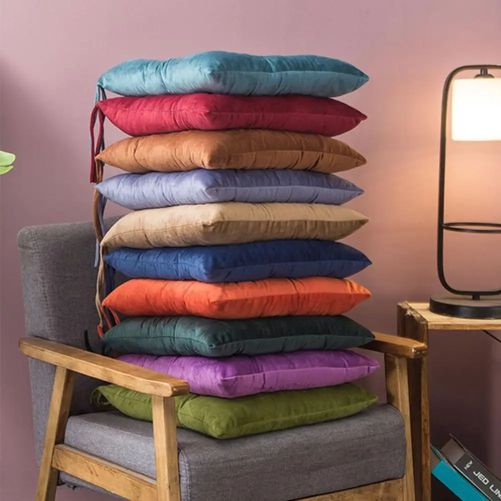 

Chair Cushion Softness Washable Square Tear Resistance Chair Pad for Work Seat Cushion Seat Cushion Pad