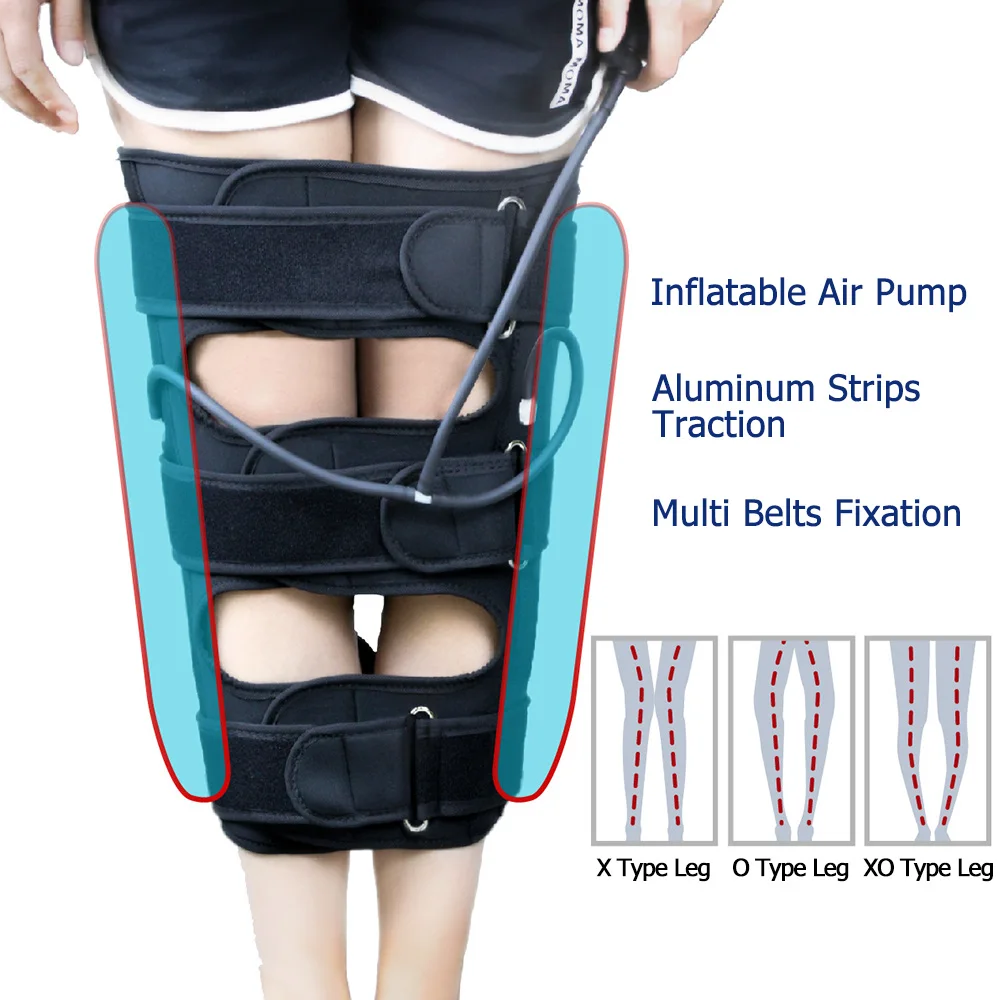 

O/X Type Legs Correction Band Bowed Legs Knee Valgum Straightening Posture Corrector Adjustable Beauty Leg Band For Adults Kids