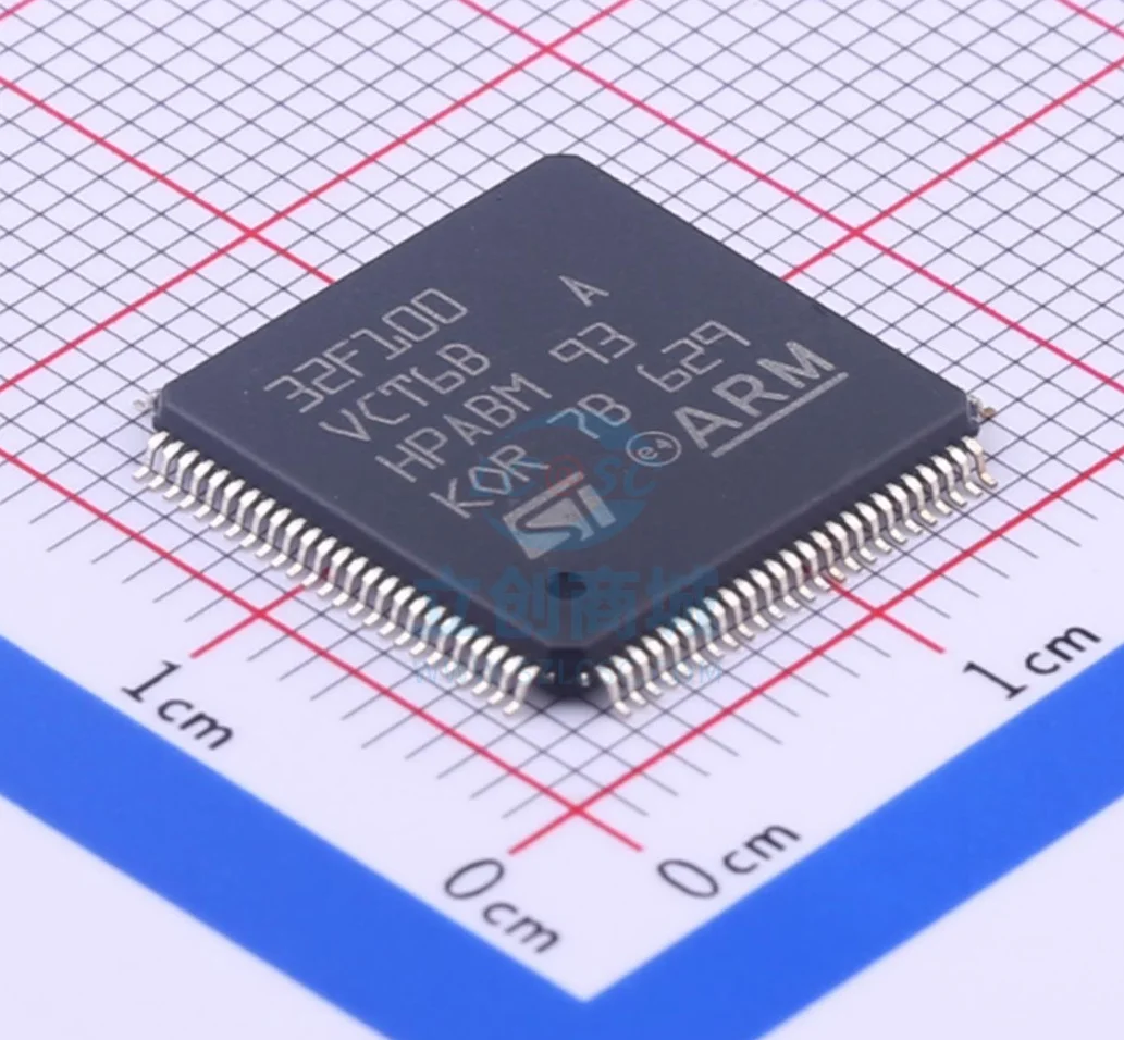 

STM32F100VCT6B Package LQFP-100 New Original Genuine Microcontroller (MCU/MPU/SOC) IC Chi