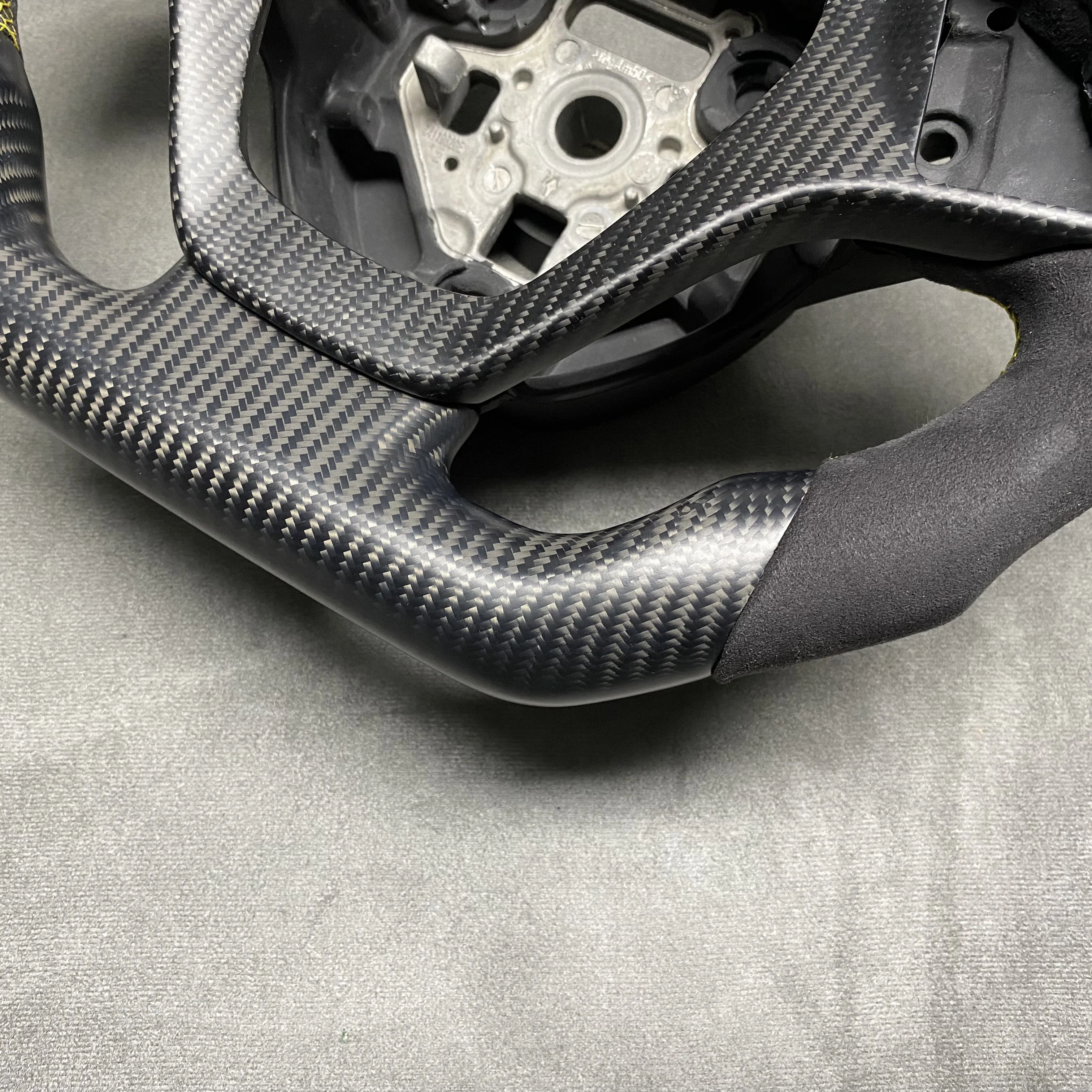 Матовый стиль в спортивном стиле для Chevrolet Corvette C7 Camaro ZL1 2016 2017 2014 2015 руль из