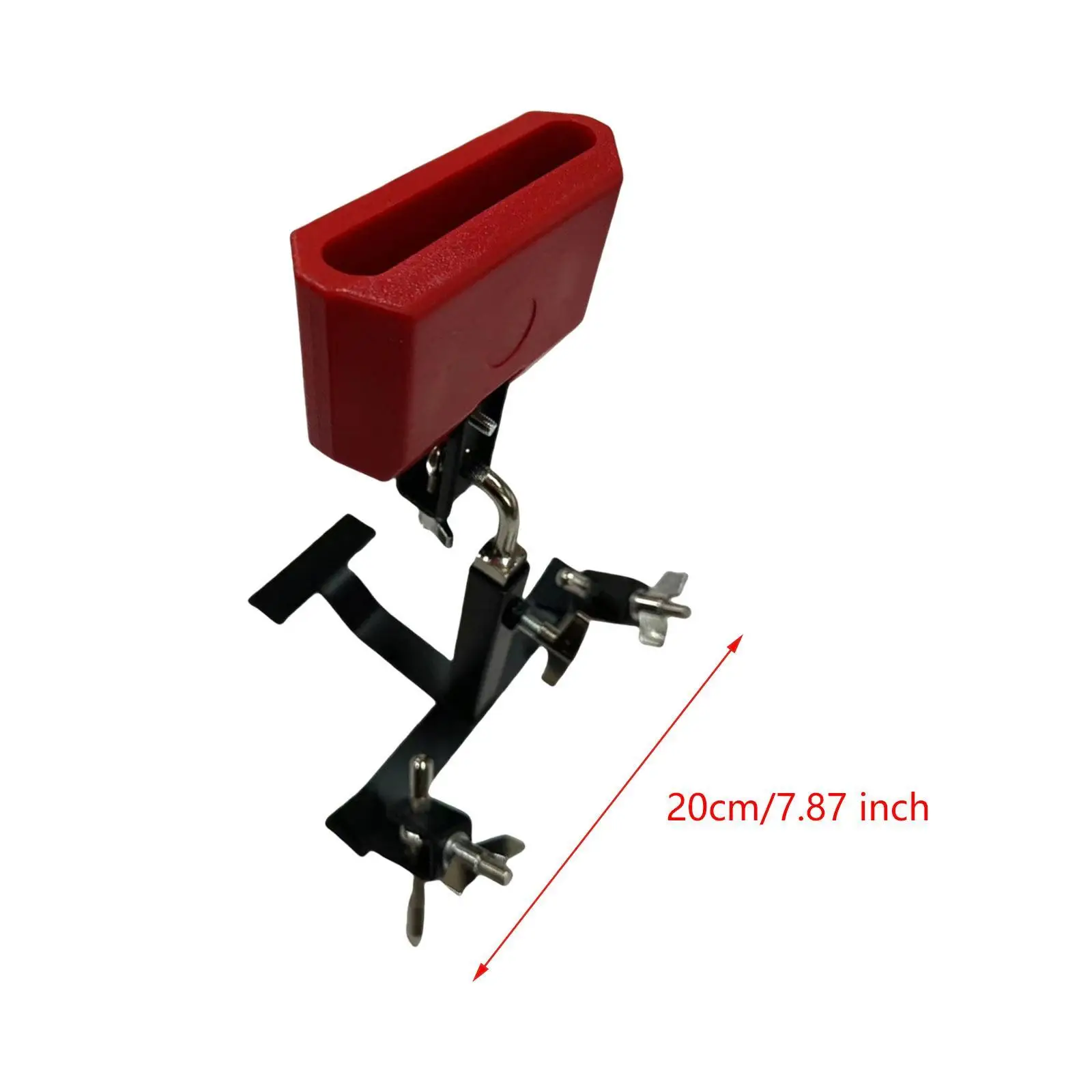 Ударное крепление для педали Металлический хомут ударный держатель музыки