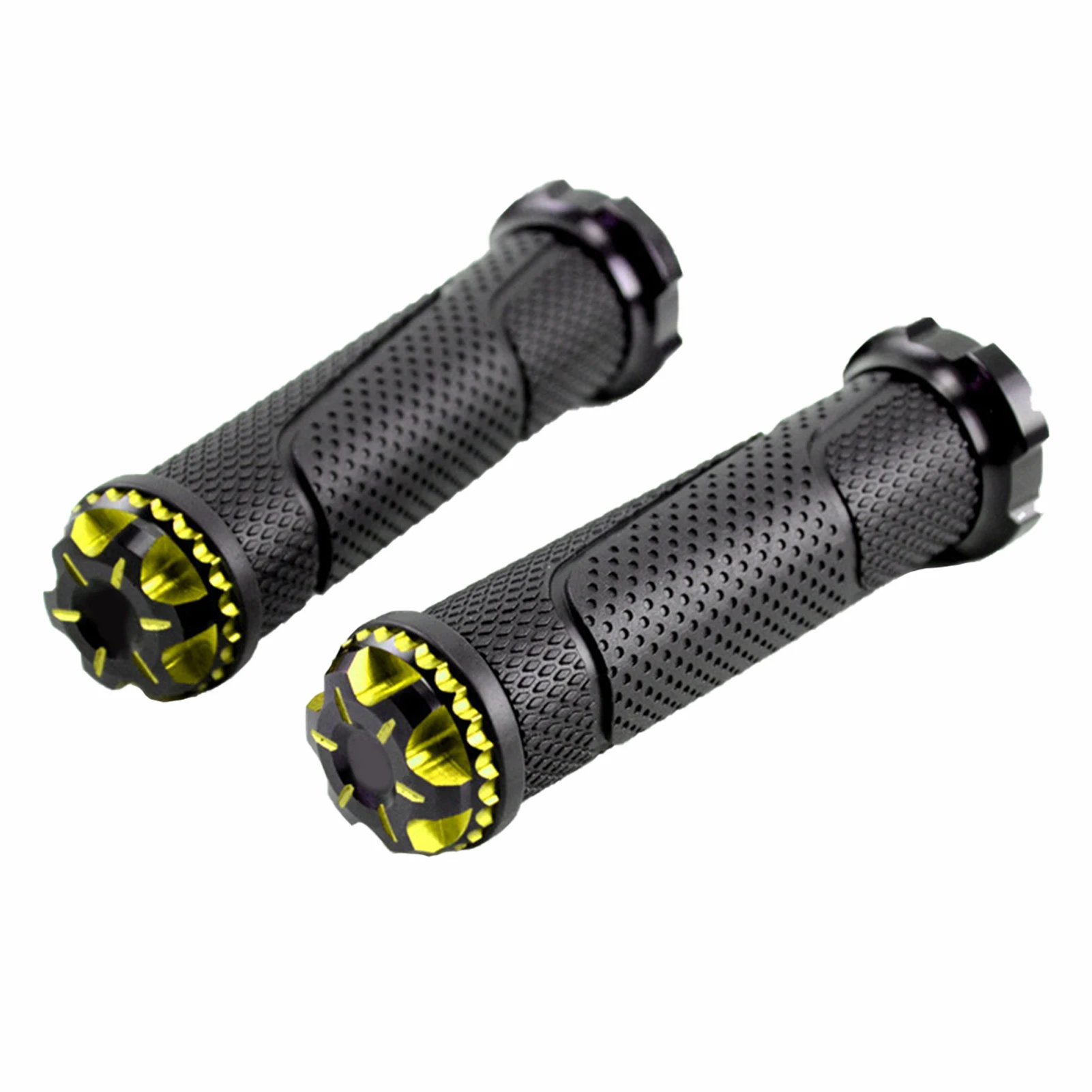 

1pair Motorcycle Handlebar Ergonomic Hand Grips Speed Switch Replacement Parts Modifying Aluminium Alloy Repair Easy Install