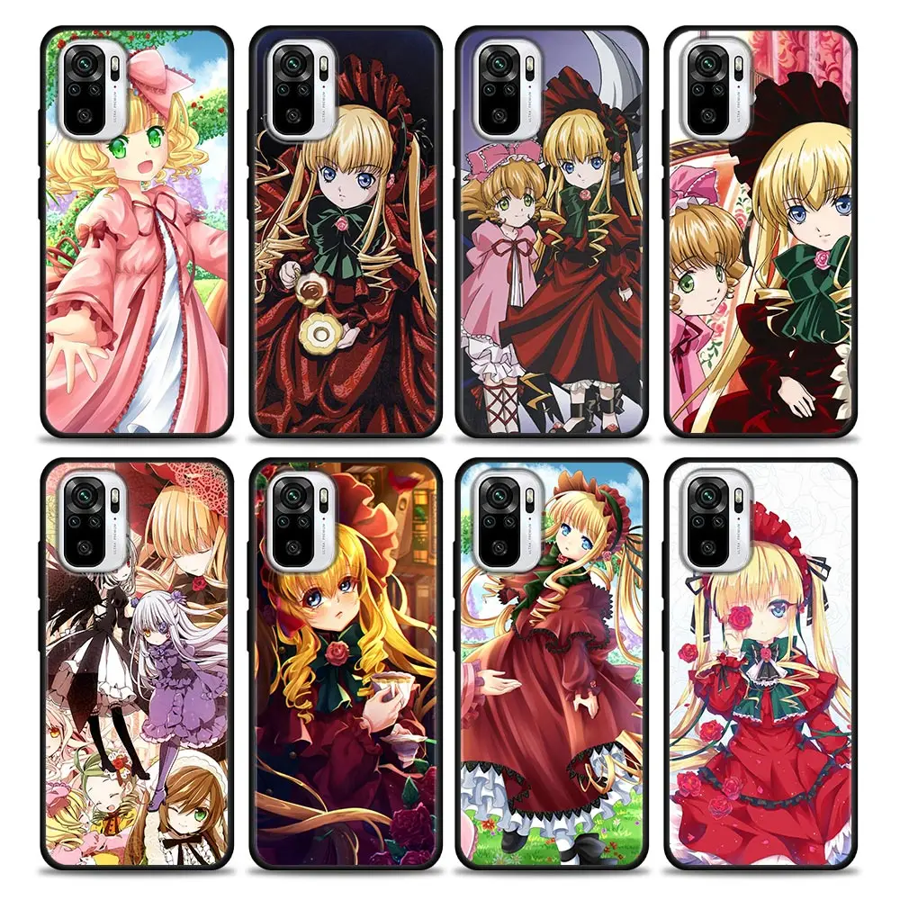 

Hinaichigo Rozen Maiden Anime Shinku Shell Funda For Redmi Note 9 9S 9T 10 10S 11 11S 11T 8 8T 7 POCO M4 Pro Soft Cases Cover