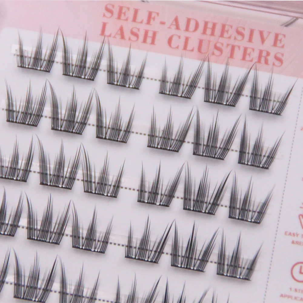 FAIRYTIS накладные ресницы без клея солнечные цветы сделай сам кластер наращивание