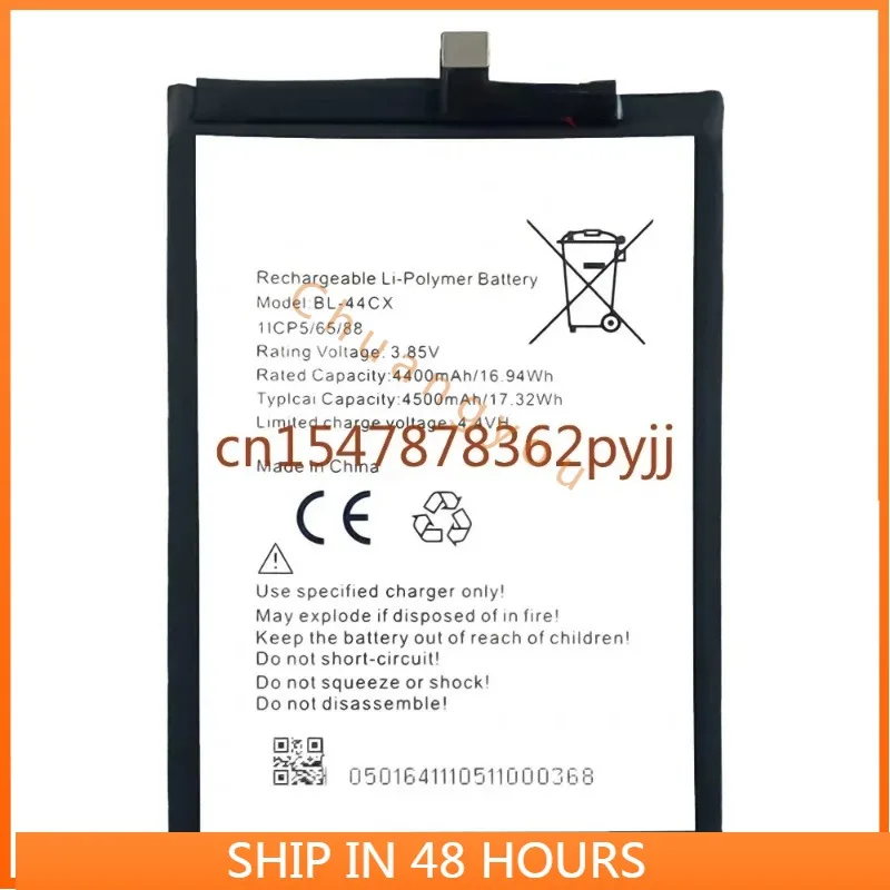 Новый аккумулятор для телефона infinix/X687/Zero 8/CE9 BL-44CX 4500 мАч