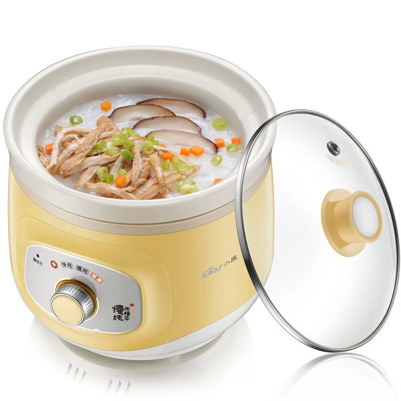 

Electric Stewpot Electric Stew Pot Household Automatic 2L Large Capacity Cooking BB Porridge Soup Stewing out of Water Stew Pot