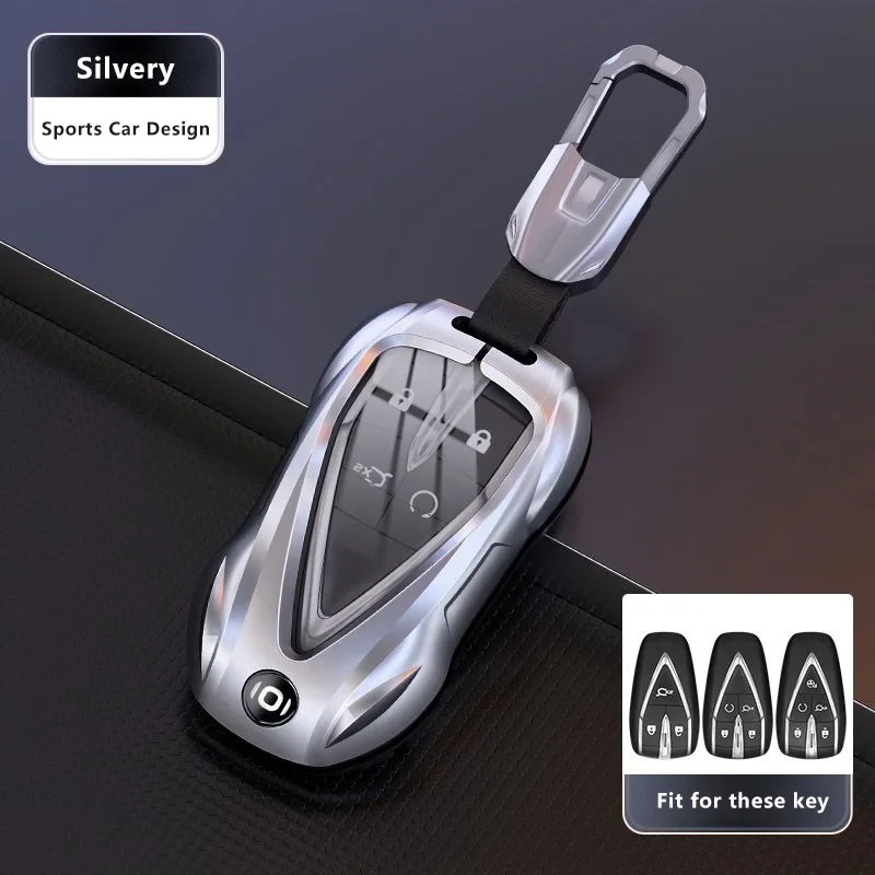 

Для Changan QIYUAN NEVO A05 A06 A07 Q05 Q07 Чехол для ключей от автомобиля из цинкового сплава, автомобильный Стайлинг, брелок для ключей, чехол для ключей, аксессуары для сумки