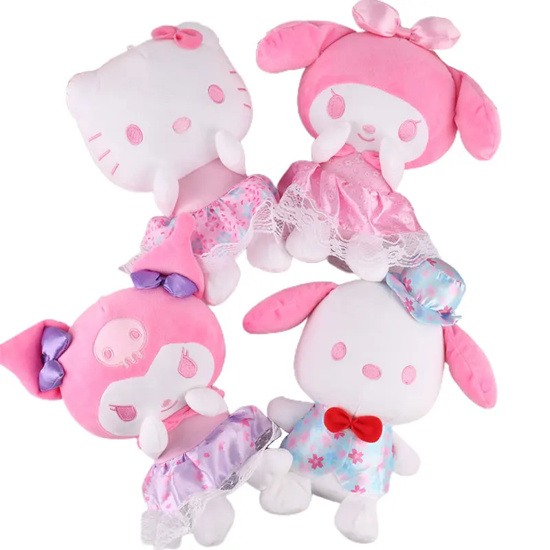 

Kawaii Sanrio плюшевая игрушка Мелоди Китти Милая пушистая аниме плюшевая кула Кла японский мягкий подарок для детей девочек друзей подарок на день рождения игрушка