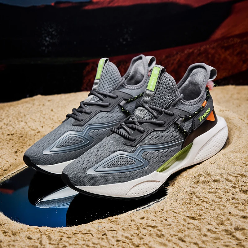 New Professional Marathon Men Running Shoe Lightweight Rebound Sport Casual Walking Male Shoes Designer Top Quality Shock-relief