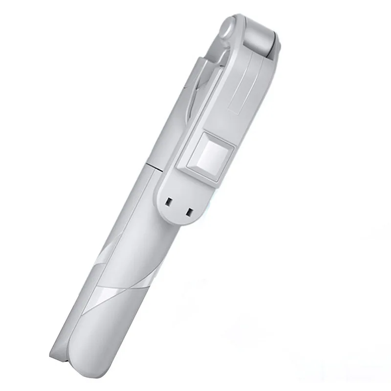 

Foldable telescopic pole selfie stick tripod with remote control portable tripod mobile phone bluetooth suitable for iPhone