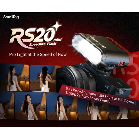 EACHSHOT RS20 Мини-спалах Speedlite