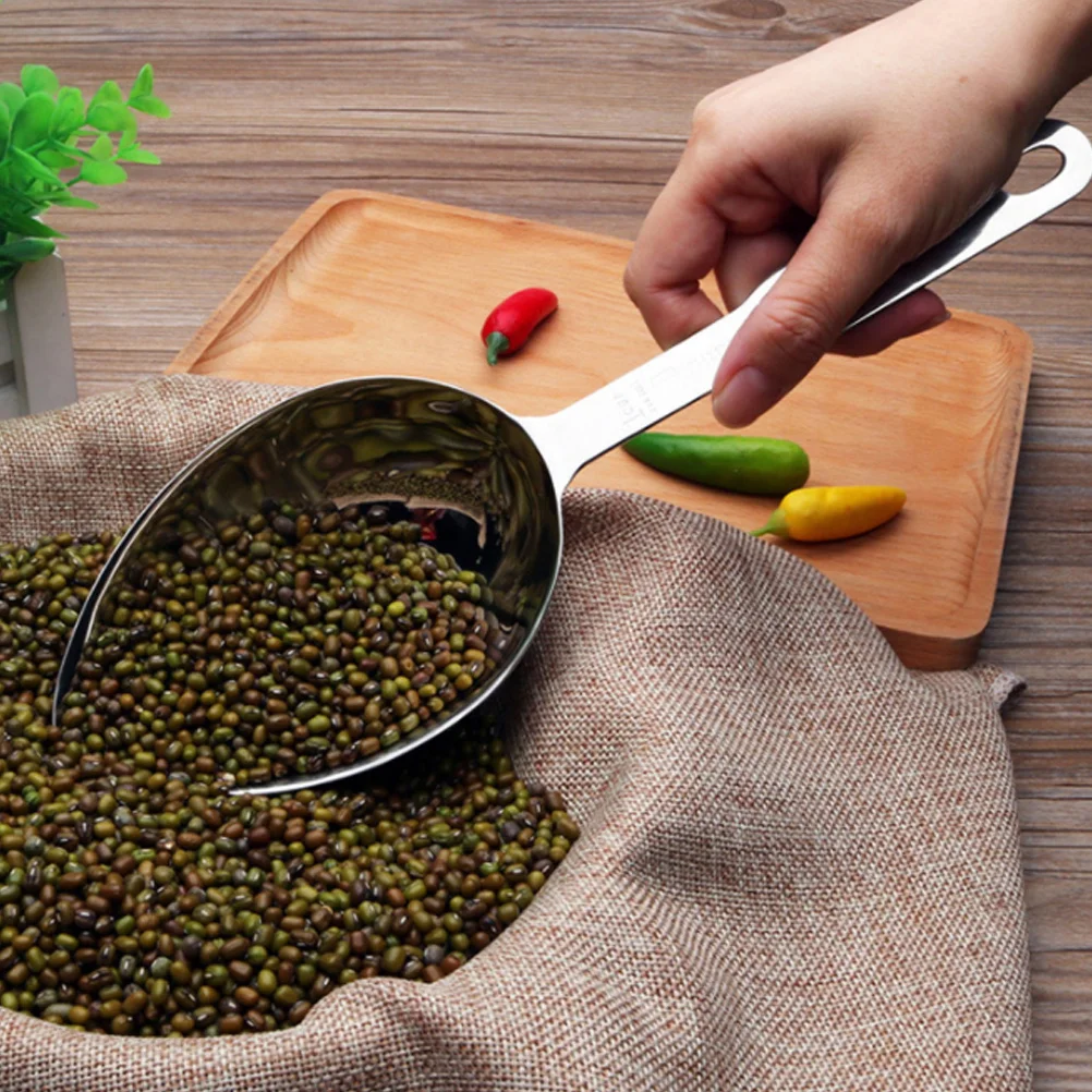 

1Pc Thickened Convenient Simple Scoop Scraper Kitchen Accessory for Nuts