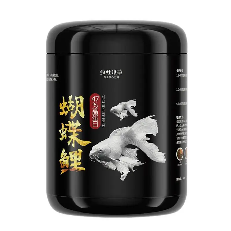 Фото FKSC Butterfly Koi & Goldfish Food — формула отбеливания и роста для декоративного карпа (оптовые гранулы производителя) №3