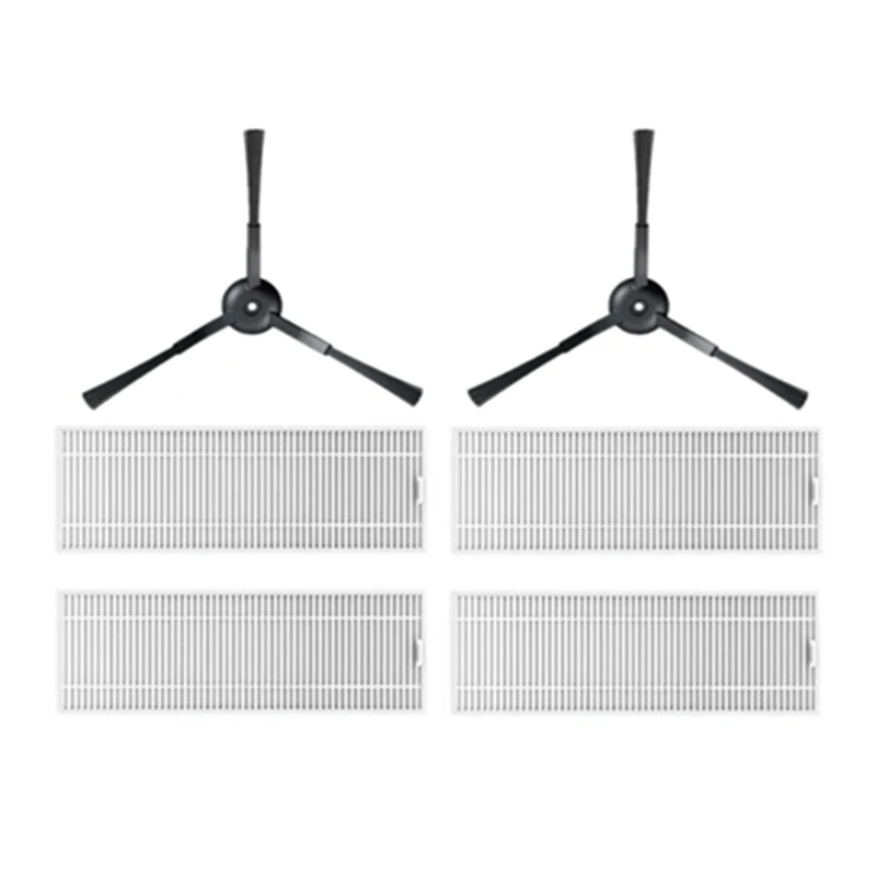 

HEPA Filter Side Brush Replacement Parts Kits For Qihoo 360 S10 X100 MAX Robotic Vacuum Cleaner