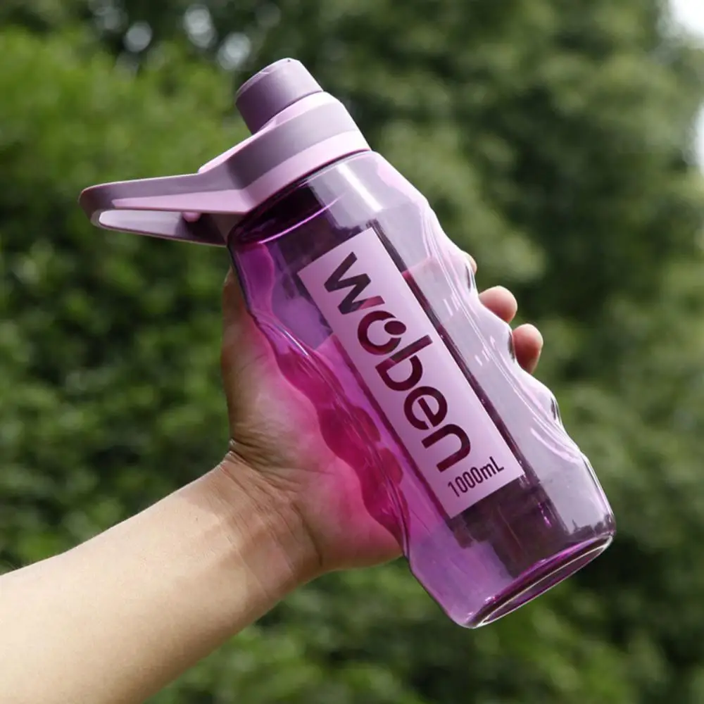 

Fitness Plastic Simple Multi-color Drinking Bottles Portable Sports Cup Space Cup Water Bottle 1000ml/1500ml High Temperature