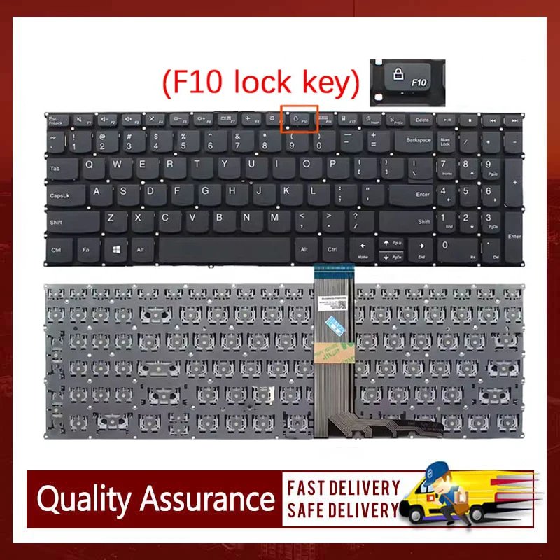 Новая клавиатура для ноутбука Lenovo IdeaPad slim 3 15IRU8 Air 15IIL 2020 15ARE 2021 15 IAL7 2022 (ключ