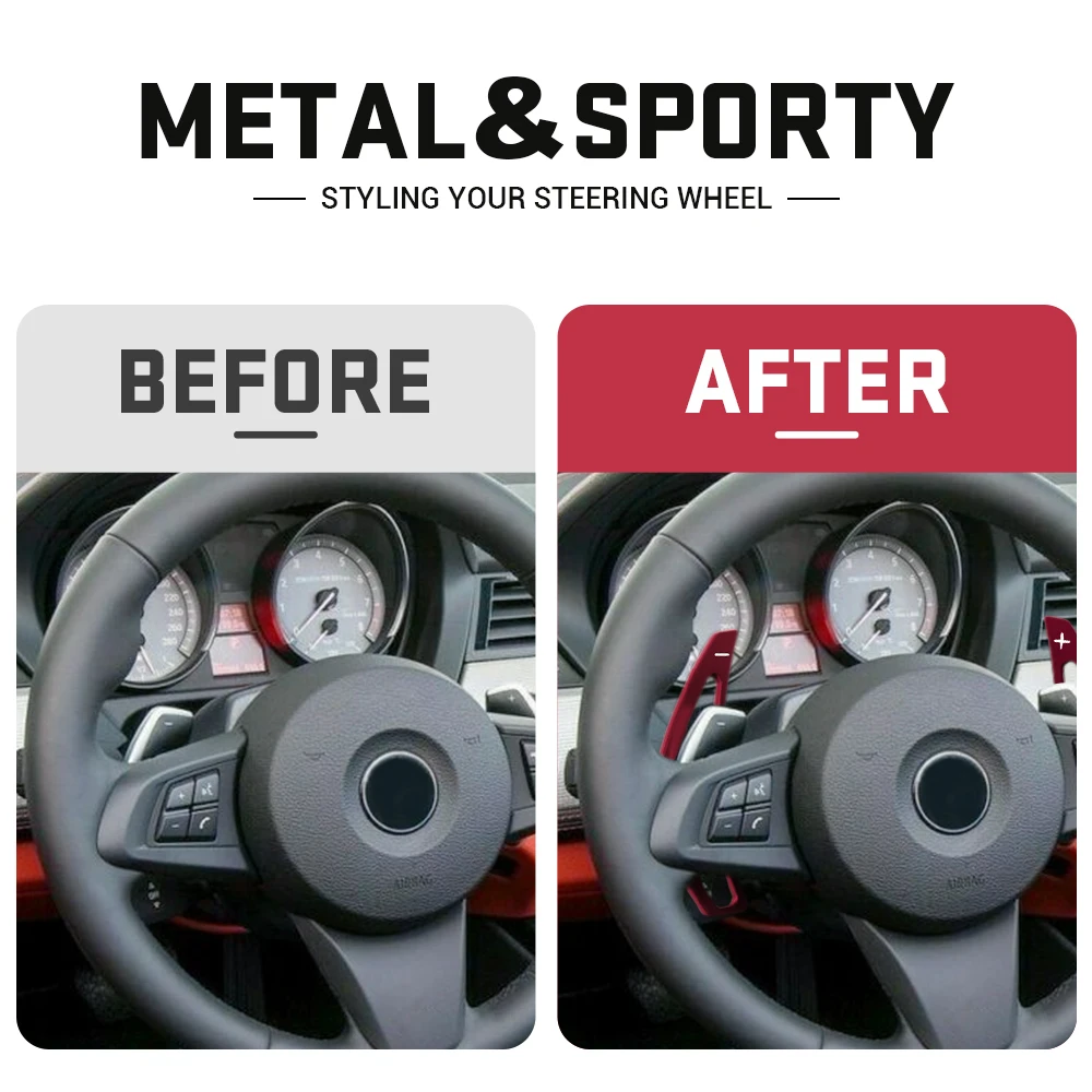 Алюминиевая лопатка переключения передач удлинитель рулевого колеса для BMW 2 3 4 5 6