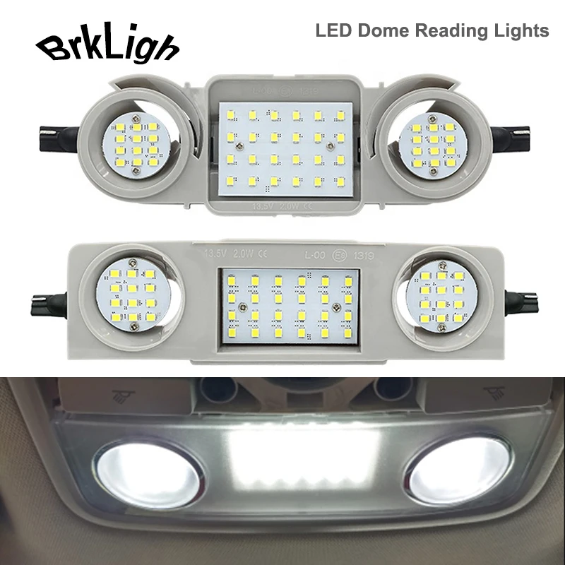 

LED Car Interior Dome Lights Roof Reading Lamps For VW Golf Passat Jetta Sharan Tiguan Touran Beetle Skoda Yeti Octavia Superb