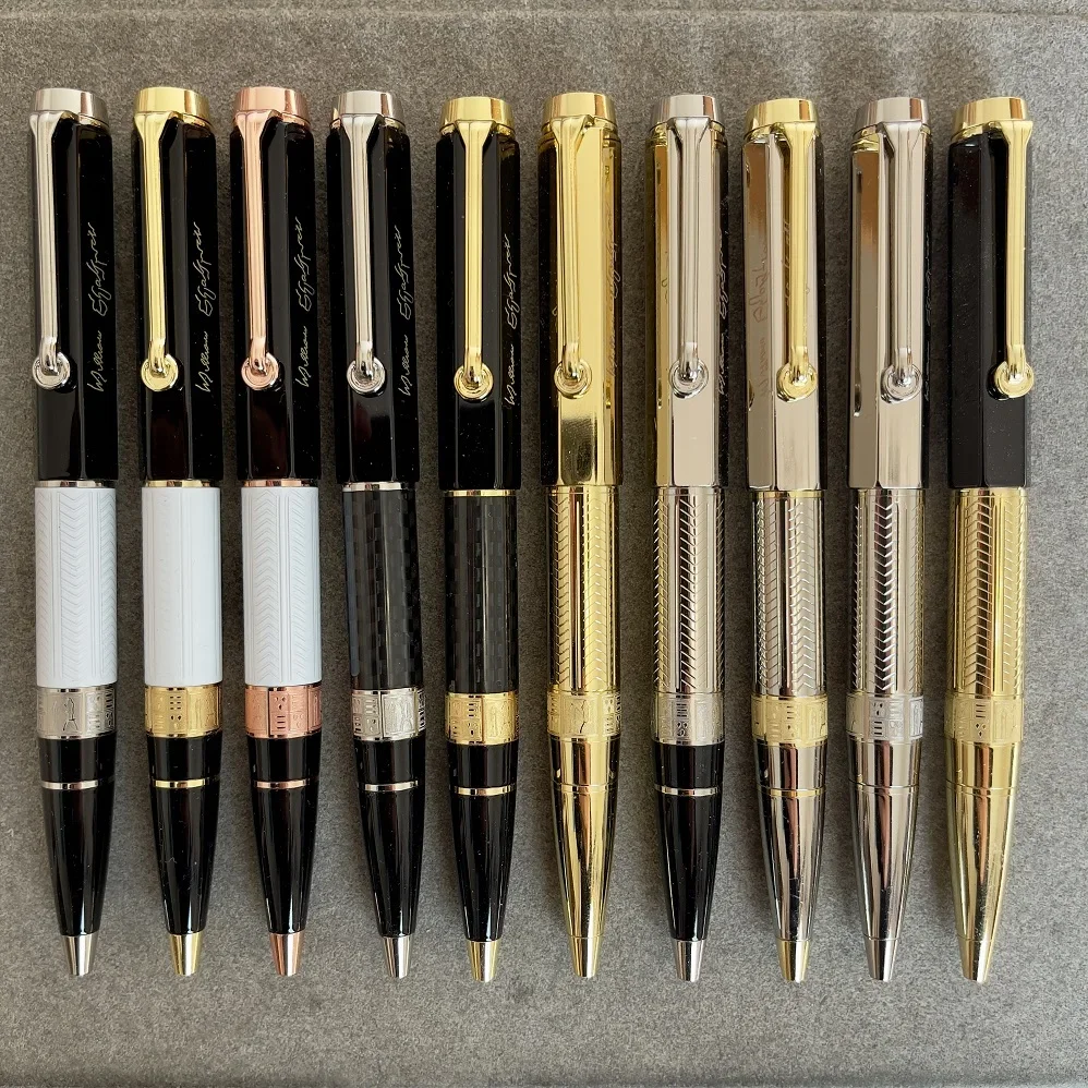 2023 роскошная ручка mb monte Great Writer серия Вильям Шекспиром корейские чернила
