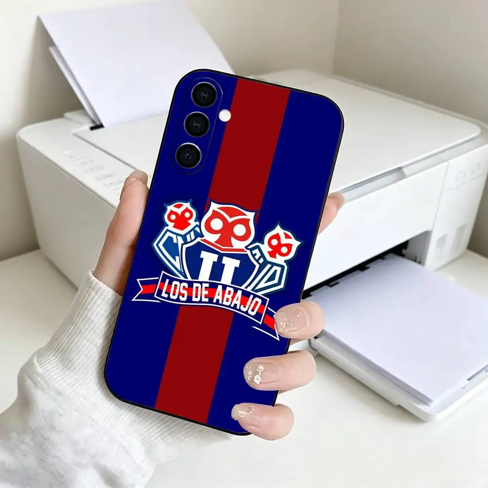 Чехол для телефона C-Club U-Universidad de Chile, черный, силиконовый, мягкий, для Samsung A73, A72, A71, A70, A53, A52, A51 (art.: 3920dbca96704) - 3920dbca96704