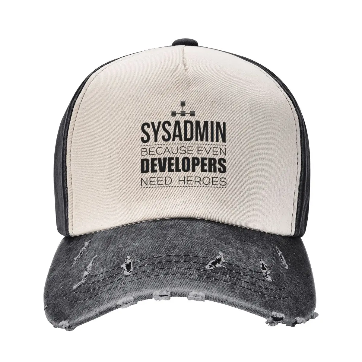 Sysadmin потому что даже разработчикам нужны бейсболки с героями головные уборы для