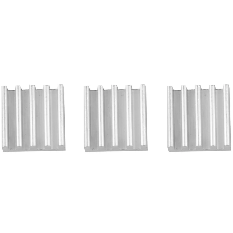 

200Pcs 9 X 9 X 5Mm Mini Aluminium Heatsink For IC LED Chipset RAM