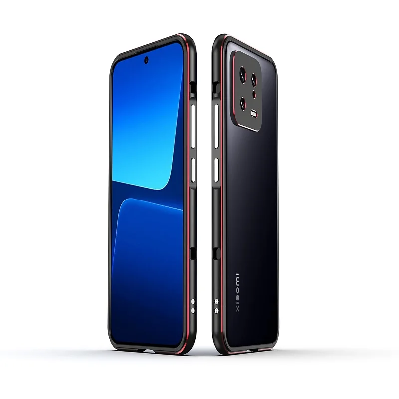 For XIAOMI 13 Pro Case Luxury Metal High End Titanium Alloy Frame Lens Protection Shockproof For Xiaomi 13 Case Shell Cover Bag
