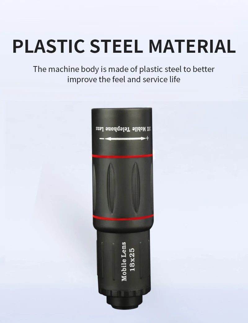 

Small And Lightweight Telephoto Mobile Phone Lens Large Focusing Wheel Design Multi-scenario Application Photo Monocular Ed Lens