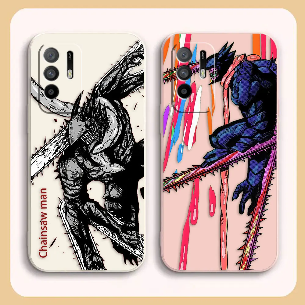 

Case For OPPO A52 A54 A55 A57 A59 A72 A73 A74 A91 A93 A92S A93S A94 A95 A96 A97 4G 5G Case Funda Cqoue Shell DENJI Chainsaw Man