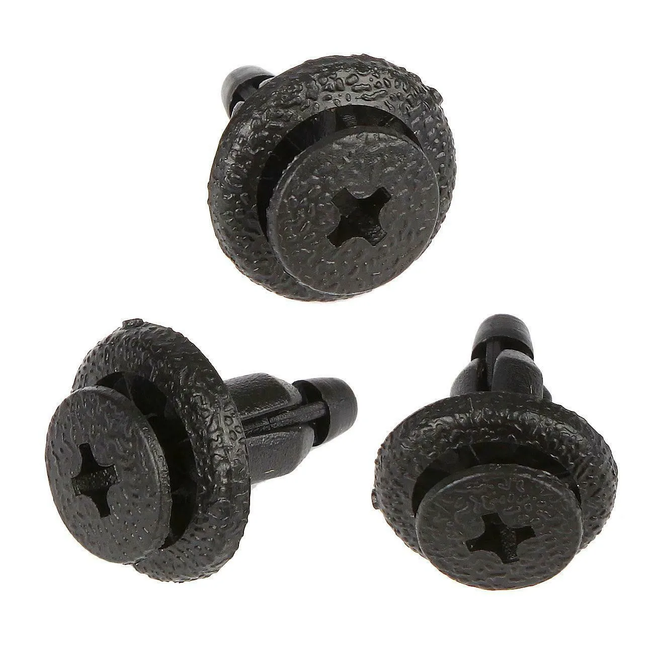 

For Honda Plastic Screw Motorcycle Parts Black 90683-GR1-003 90683-MBW-00 Accessories Fairing Fasteners Durable