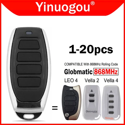 Пульт дистанционного управления Yinuogou для гаражных ворот 868 МГц