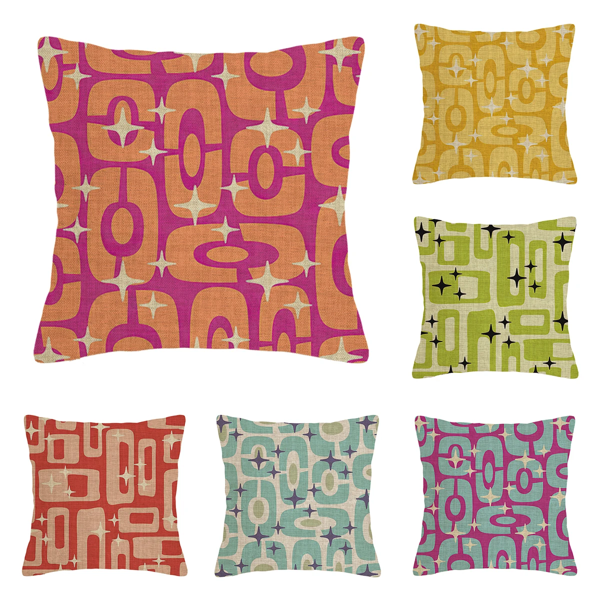 Декоративная наволочка для подушки в стиле бохо 45x45/40x40/60x60/45x45 см